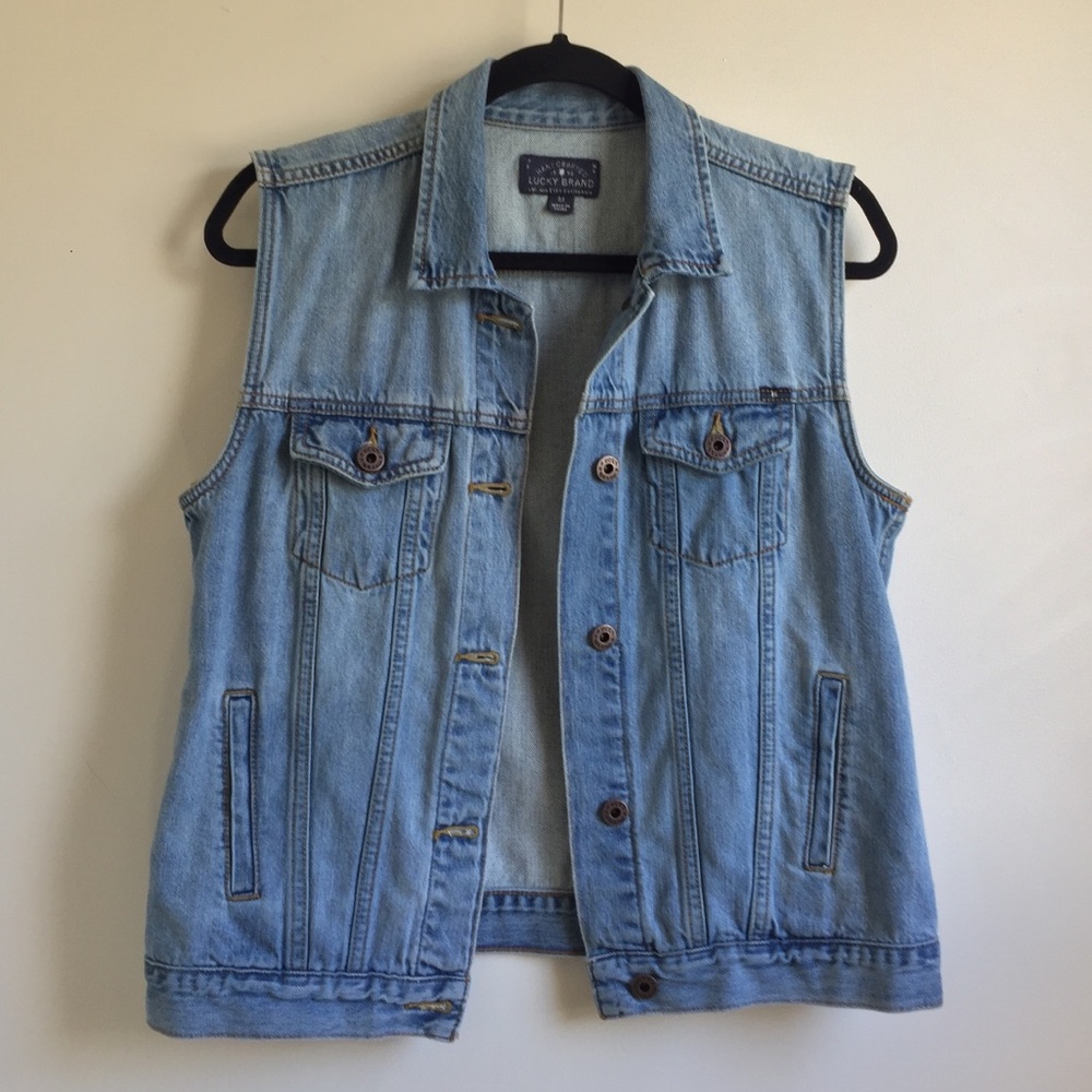 Lucky Brand Denim Vest